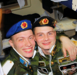 Get merry with the Russian military